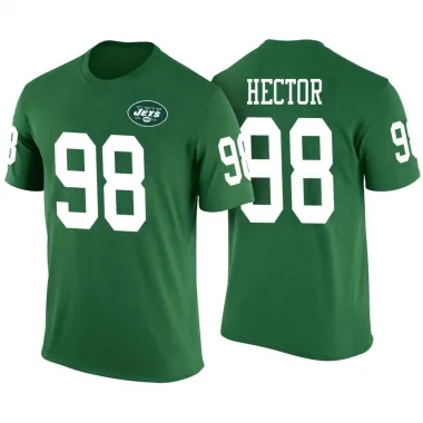 Green Men's Bruce Hector New York Jets Color Rush T-Shirt