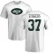 White Youth Qwan'tez Stiggers New York Jets Logo T-Shirt -